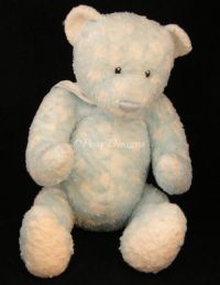 Gund DOTZIE Blue Teddy Bear Plush Lovey Doll #5841